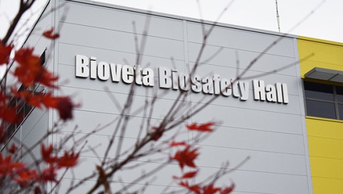 Fumigace prostor se zabezpečením BSL-3 v nové hale Bioveta Biosafety Hall 